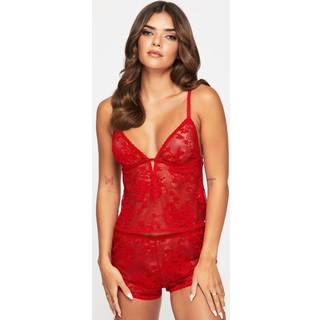 Ann Summers Ann Summers Red Enlightening Lace Cami Set