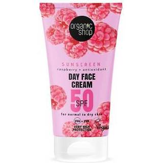 Organic Shop Sunscreen Day Face Cream SPF50 Normal to Dry Skin 50 ml