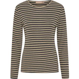 Marta Du Chateau T Shirt Lange ærmer Grå Guld-S-M