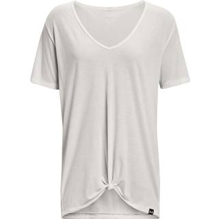 Project Rock Completer Deep V T-shirt, White Clay