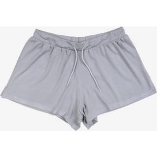 Korte shorts i lysegrå bambus til kvinder