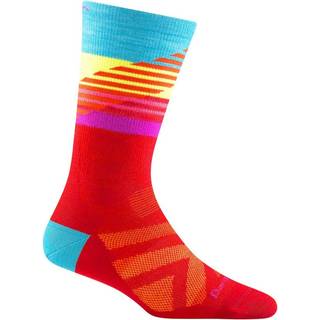Darn Tough Women's Lillehammer Nordic Boot Lightweight Sock Red, Large