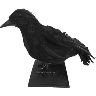 Realistische Krähe 16cm