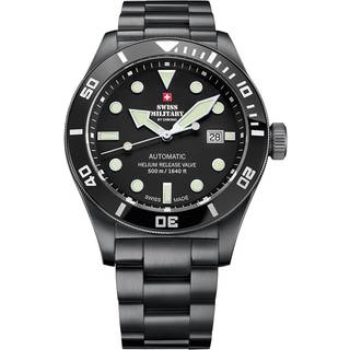 Swiss Military SMA34075.04 Automatik Herrenuhr 44mm 50ATM