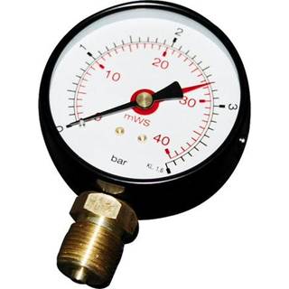 Manometer Ø80X1/2 0-4 Bar Solar