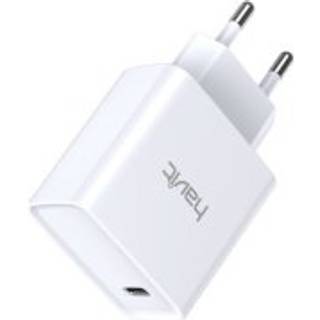 Havit HV-UC110 20W USB-C-strømforsyning. Hvid.