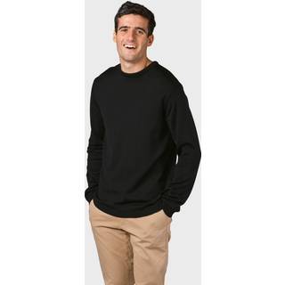 Klitmøller Collective - Mens basic merino knit - Black - XL