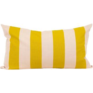 A World Of Craft Fifi Pudebetræk 50x90 Cm Mustard/lys Rosa - Pyntepuder & Betræk Bomuld Sennepsgul - 1006337-GU