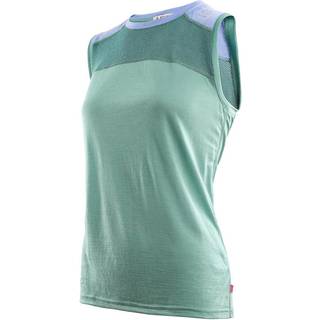 Aclima Women's LightWool Sports Singlet Oil Blue/Purple Impression/North Atlantic, Oil Blue/Purple Impr/North Atlantic, XS