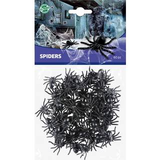 Eklige Halloween Spinnen 60 St.