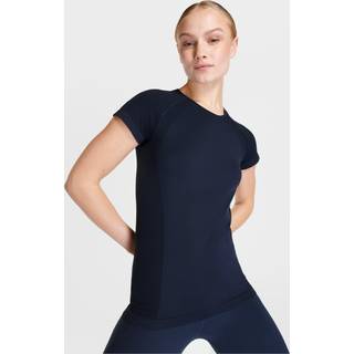 Sweaty Betty Sweaty Betty Navy Blue Athlete Seamless Workout T-Shirt
