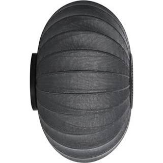 Made By Hand Knit-Wit Oval Væglampe Ø57 cm Sort