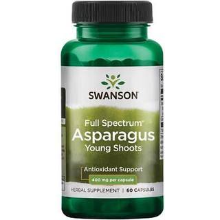 Fuldspektret asparges unge skud, 400 mg - 60 kapsler