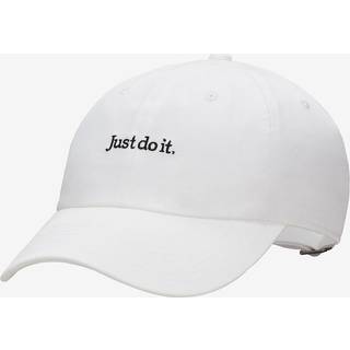 Nike Club Ustruktureret JDI-kasket - hvid - S/M