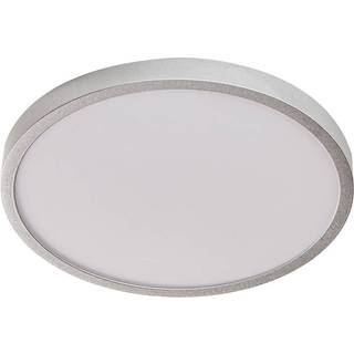 Vika LED-loftlampe, rund, mat titanium, Ø 30 cm