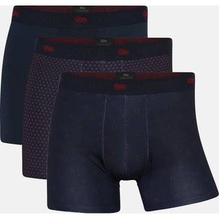 Dovre 3-pak Recycled Polyester Boxers - Navy/Red - Medium