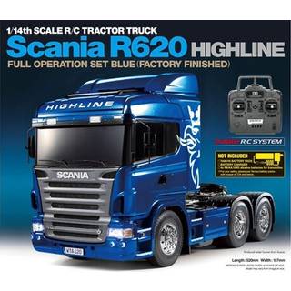 Tamiya Scania R620 1:14 (blå) Færdigbygget [Levering: 1-2 dage]