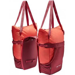 Vaude Urban TwinShopper Taske til bagageholder rød