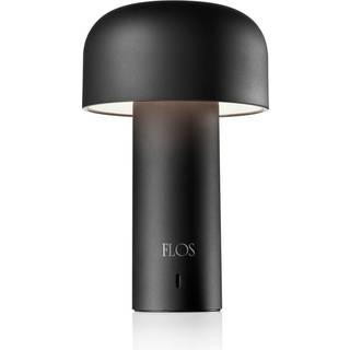 FLOS Bellhop genopladelig LED-bordlampe, sort