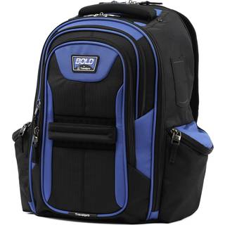 TravelPro fed letv?gts robust rygs?k passer op til 15,6 tommer b?rbar computer og tablet ?rme bl?/sort