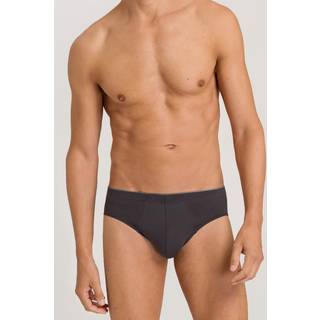 HANRO Herren Slip grau Baumwolle & Mix unifarben