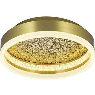 Moon LED-loftslampe lavet af jern, messing, Ø 30 cm