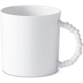 L'Objet Tea And Coffee - 'Mojave' mug in white Porcelain