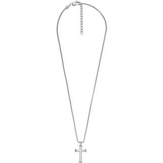 Fossil Meaningful Moments Stainless Steel Pendant Men's Necklace JF04401040