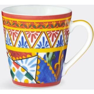 Dolce&Gabbana Casa Tea And Coffee - 'Carretto Siciliano' mug in Multicolor 100%PORCELAIN