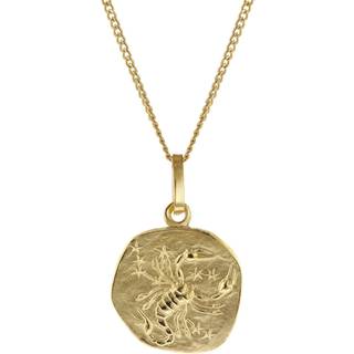 trendor 15022-09 Kinder-Halskette mit Sternzeichen Jungfrau 333/8K Gold