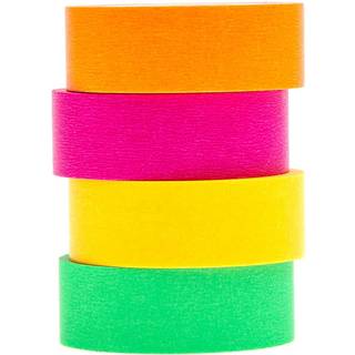 Paper Poetry Tape Set Neon klassisch 15mm 10m - Mehrfarbig