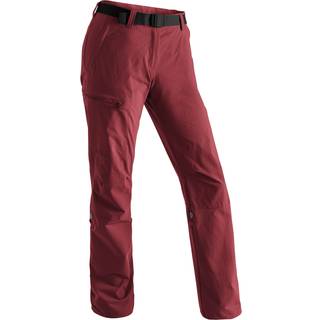 Maier Sports Women's Lulaka Trekking bukser Damer størrelse 19 - Short farve rød