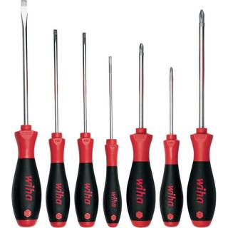 Wiha softfinish slidsede og Phillips skruetrækker sæt - 7 stykker sæt