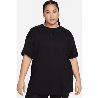 Nike Sportswear Essential-T-shirt til kvinder (plus size) - sort - 2X