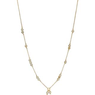 Carré Halskæde 18 kt. Forgyldt Sølv FC 4364 GRT 38+2,5+2,5cm - Dame - 925 Sterling Silver