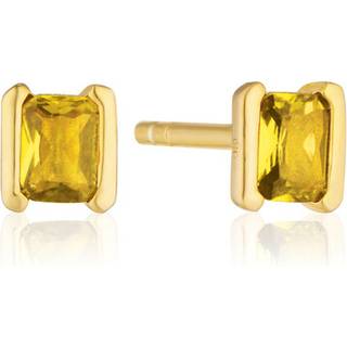 SIF Jakobs Ohrstecker - ROCCANOVA PICCOLO - SJ-E42250-YELCZ-YG - gelb
