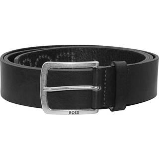 BOSS 50486747-001 Herren-Ledergürtel Schwarz Jor