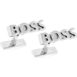 BOSS 50495137-040 Manschettenknöpfe Silberfarben B-BOSS