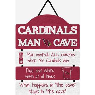 Foco NFL Arizona Cardinals Wood Signwood Man Cave Sign Team farver en st?rrelse