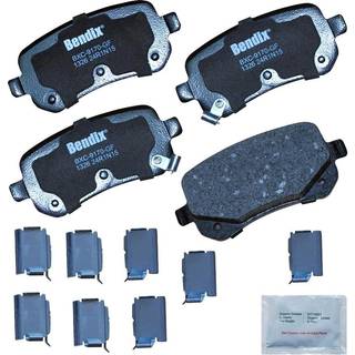 Bendix Priority1 CFC1326 Keramiske bagbremseklodser til Chrysler Town & Country 2012-2008 Dodge Grand Caravan 2012-2008 Journey 2012-2009 RAM C/V