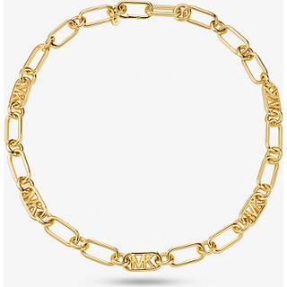 MK Precious Metal-Plated Brass Chain Link Necklace - Gold - Michael Kors - ONE SIZE