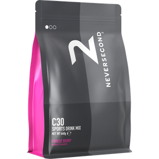 Neversecond C30 Sportsdrik 640g - Optimal Energi & Hydrering, Skovbær til Løbere