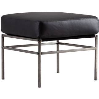 Jonas Ihreborn Seventy Five Fodskammel Læder Challenger Black - Fodskamler Sort - 75 FOTP Labrador Sv