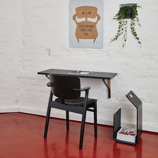 Artek Kaari Reb 006 Væghylde / Skrivebord - Væghylder & Vægskabe Eg Sort - 28503102