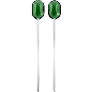 Muurla Muurla salatbestik glas 2-pak Green/Clear