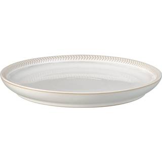 Denby Natural Canvas coupe tallerken 21 cm Tekstureret