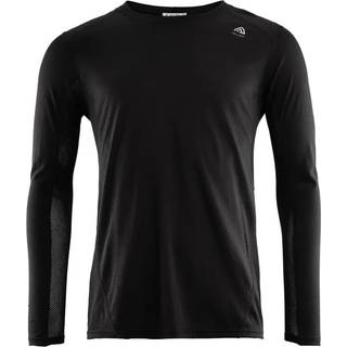 Aclima LightWool 140 Sportshirt Merino-shirt Herrer størrelse L farve black