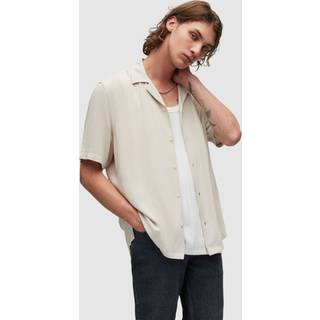 All Saints AllSaints Natural Venice Short Sleeve Shirt