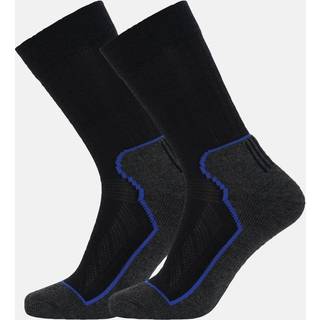 Dovre 2-pak Organic Wool Terry Crew Socks - Navy-2 - Str 40/43 * Kampagne *
