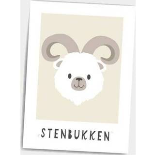 Børneplakat Stjernetegn A5 - Stenbukken